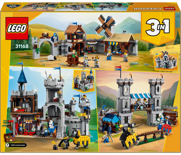 LEGO Creator 31168 Średniowieczny zamek rycerzy konnych - 1331701 - zdjęcie 10